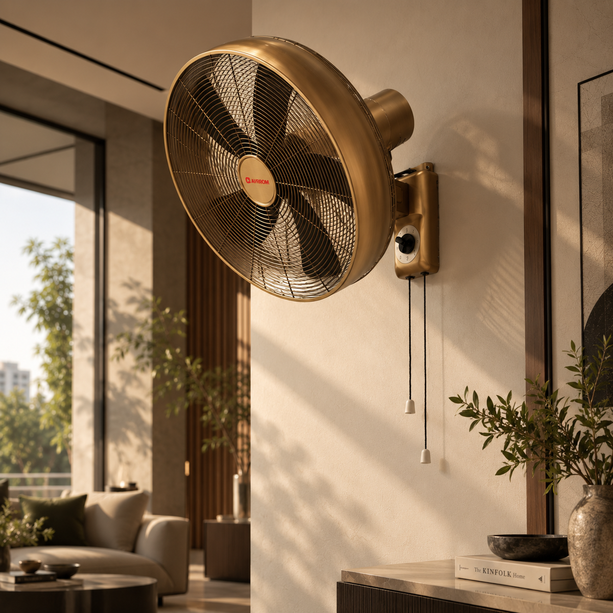 Avrrom Orna Wall Fan – A Steel Designer Wall Fan