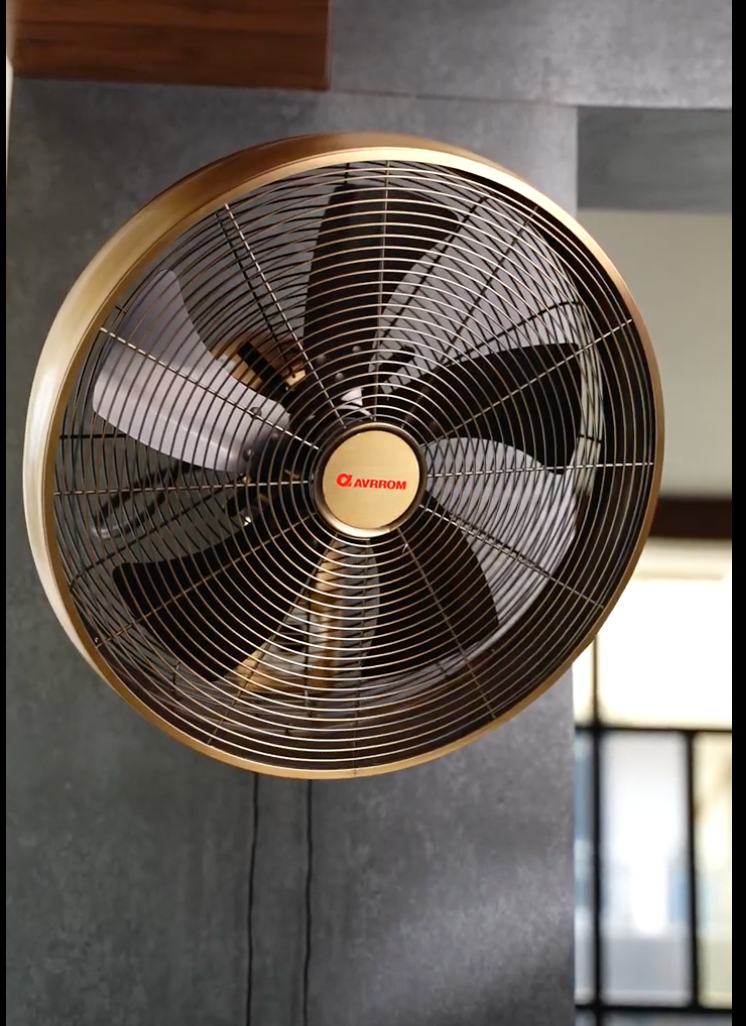 Avrrom Orna Wall Fan – A Steel Designer Wall Fan
