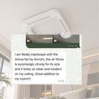 Airova Smart Bladeless LED Ceiling Fan