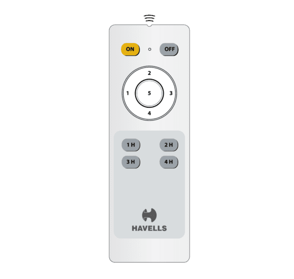 STEALTH AIR BLDC Pearl White remote 1