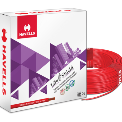 Havells Life Shield HFFR Cables (6 Sq. mm, 90 Meter)