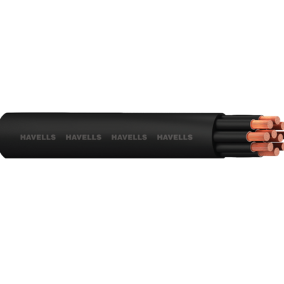 Havells Multicore Round Cables (10 Core, 0.5 Sq. mm, 100 Meter)