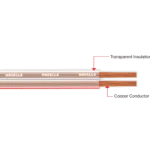 Havells Transparent Twin Flat Speaker Cables 2x1 sqmm - Image 2