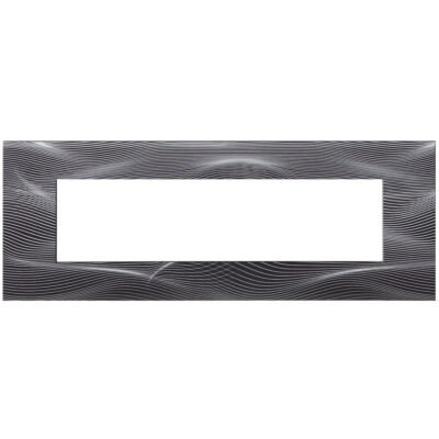 Havells 8M Outer H Monochromatic Plate Black