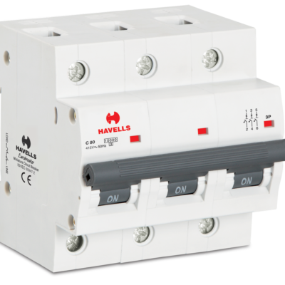 Havells Higher Rating MCB ‘C’ Series TP 80A
