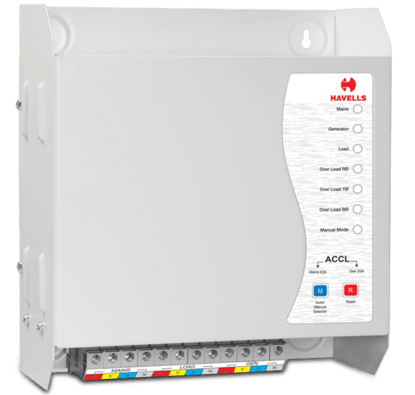 Havells TPN ACCL (TPN/TPN) Without Gen Start/Stop 63 A/20 A