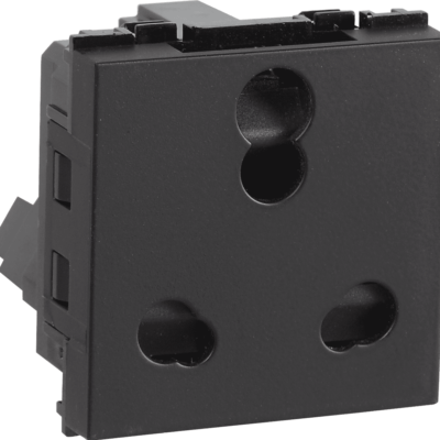 Havells Coral 10 A/16 A Shuttered Socket grey