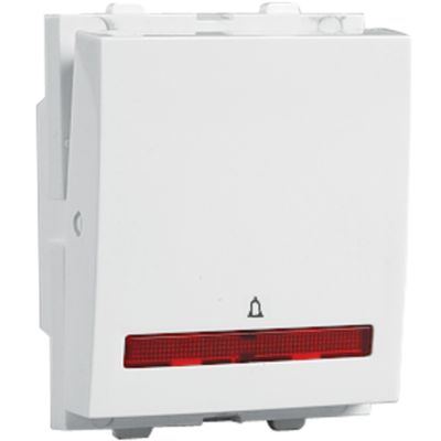 Havells Verona 10 A mega bell push switch 1 way with indicator