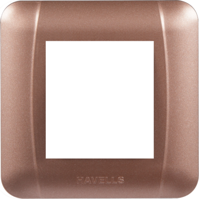 Havells 2M Oro Metalica Cover Frame