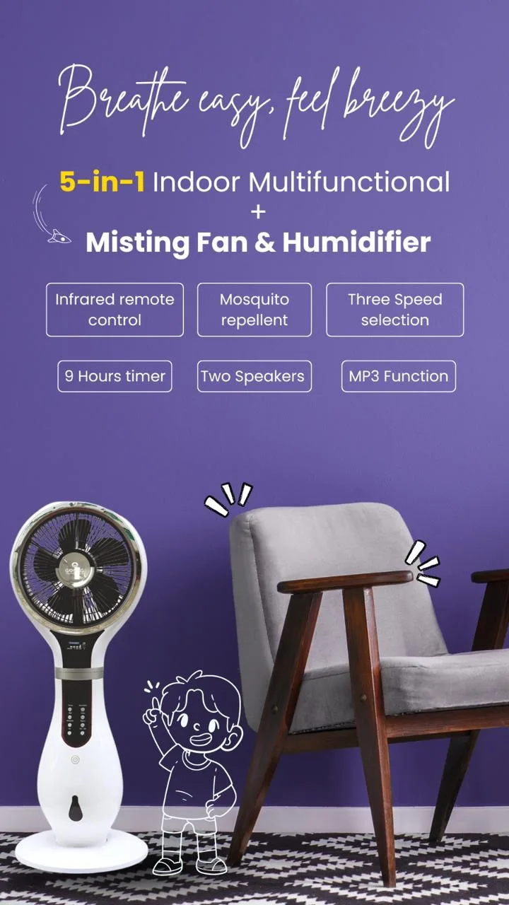 mist fan indoor